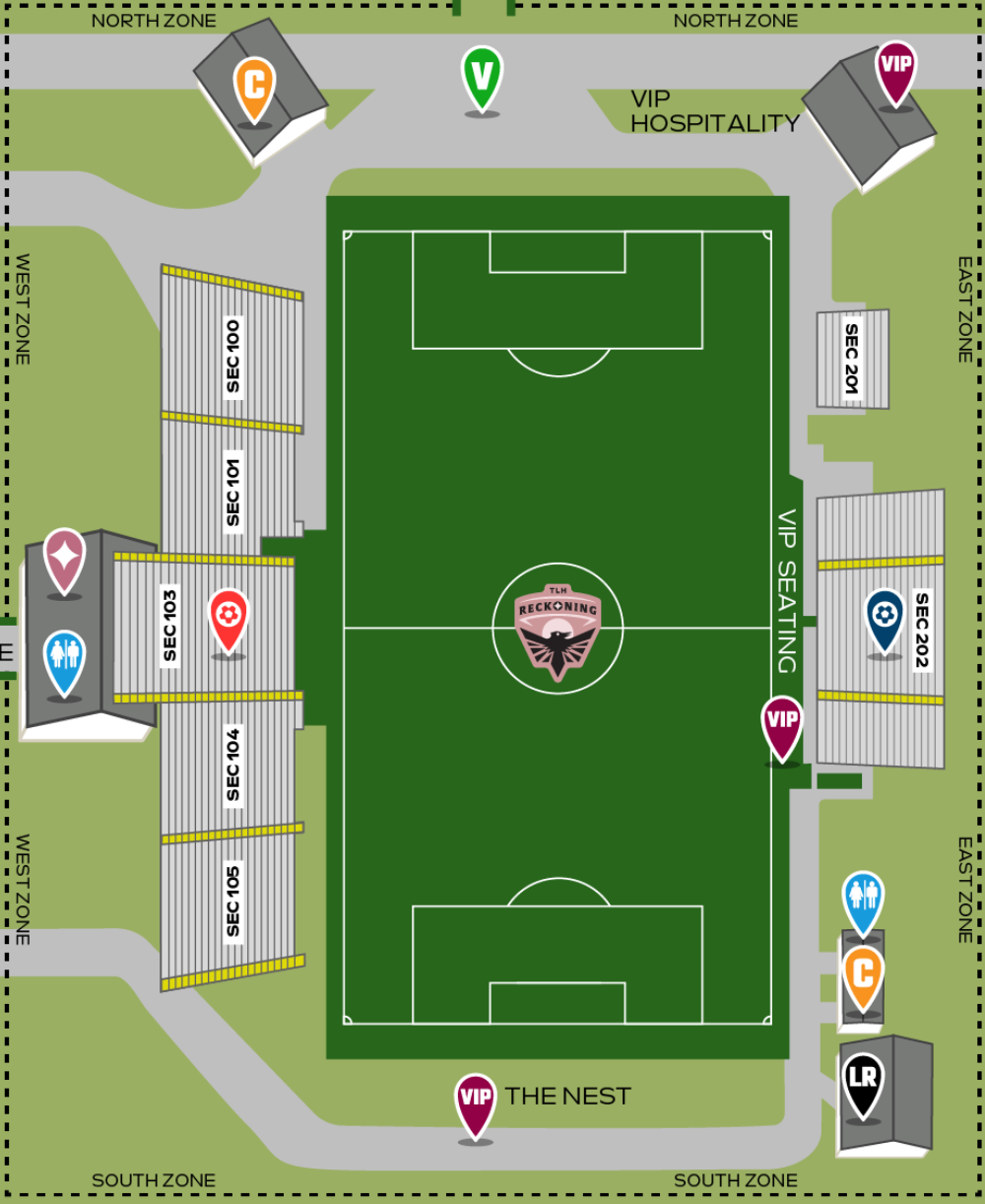 Section 100 and 105 - Group Season Membership of 20 or more