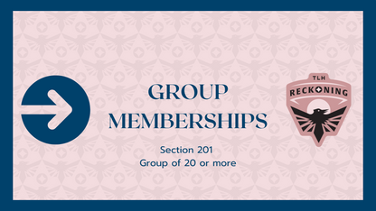 Section 201 - Group Season Ticket Membership of 20 or more