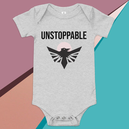 RECKONING Baby Unstoppable short sleeve one piece