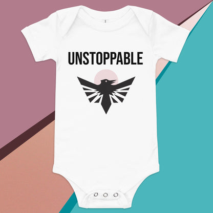 RECKONING Baby Unstoppable short sleeve one piece