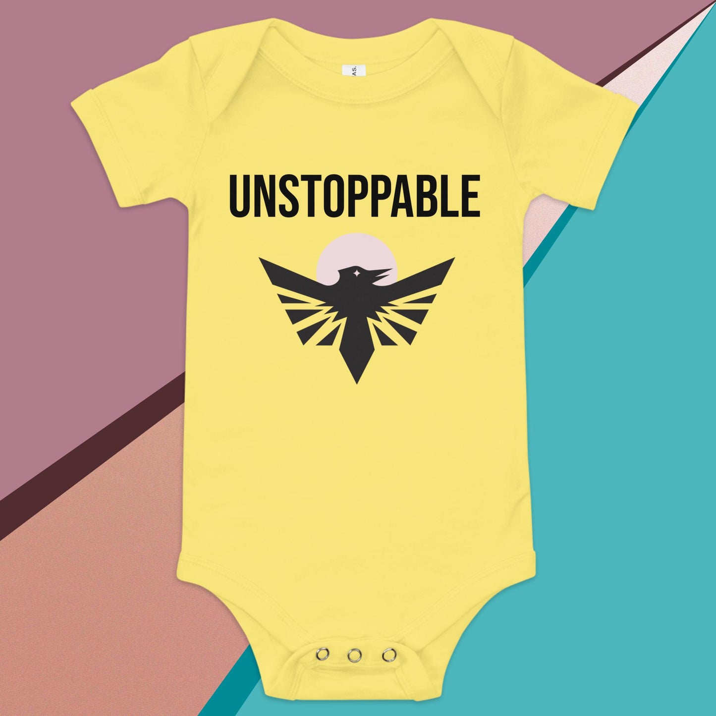 RECKONING Baby Unstoppable short sleeve one piece